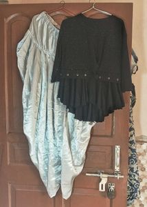 Top with patiala pant