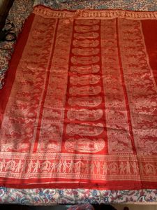 Pure silk baluchari saree