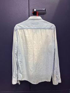 Men's Light Wash Denim Shirt