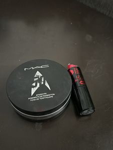 Mac Studio Fix Powder Plus Foundation With Lipstic