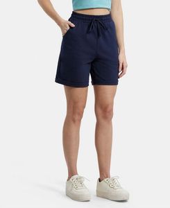 Jockey Comfortable Navy Blue Shorts