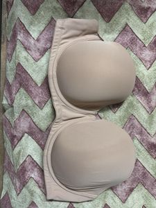 Strapless Padded Bra - Nude