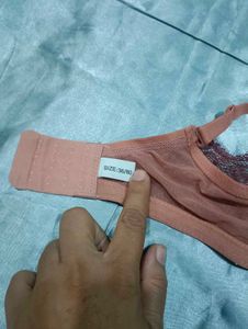 Lace Trimmed Padded Bra