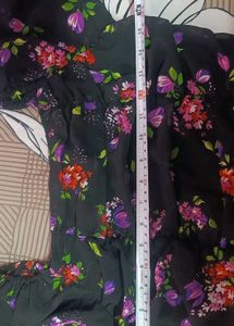 Floral Long Sleeve Crop Top