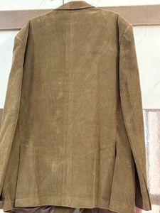 Men Corduroy Blazer - Classic Brown