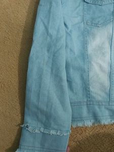 Denim Jeasn Jacket. L size