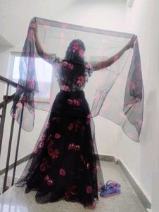 beautiful skirt with top & dupatta