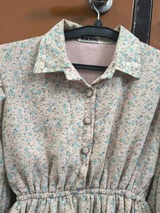 Floral Puff Sleeve Blouse