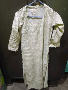 Elegant Printed Cotton Kurta