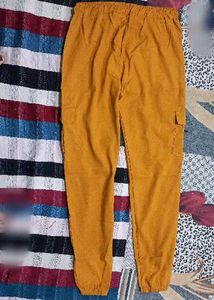Stylish Mustard Cargo Pants