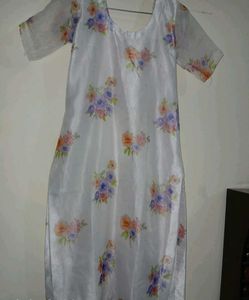 Floral Print Kurta