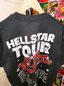 HELLSTAR GRAPHIC PRINTED OVERSIZE TEE 🔥🔥