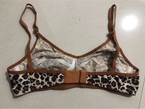 leopard printed bra