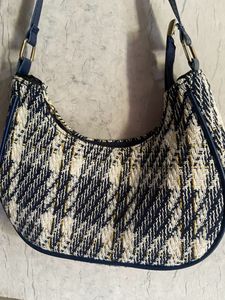 Plaid Box Shoulder Bag