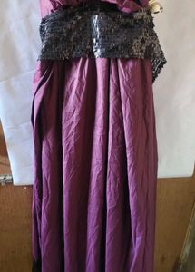 Stunning Sequin &amp; Plum Gown