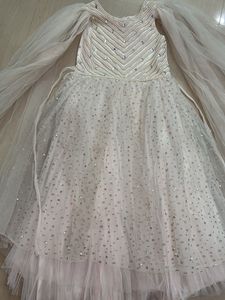 Sparkly White Tulle Dress