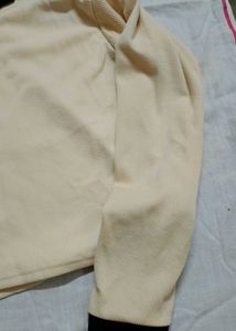 Cozy Ribbed Polo Neck Top