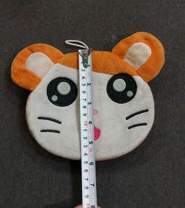 Cute Hamster Plush Pouch for CDs / DVDs