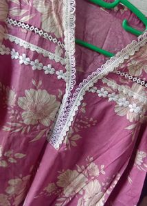 cord set with cotton dupatta