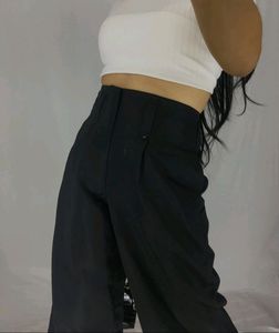 High waisted Wide leg Pants