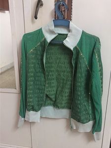Stylish Green Track Jacket
