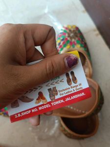 Beautiful Multicolour Punjabi jutti