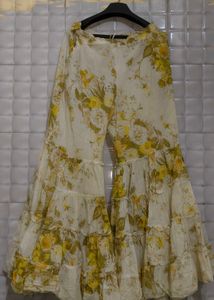 Floral Plazo Pants