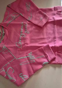 Pink "Gorgeous Girl" Co-ord Set