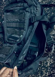 CLIFFCLIMBER Black Tactical Backpack RAPID 20 Ltrs