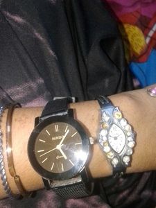 Designer Earrings &amp; Watch Set