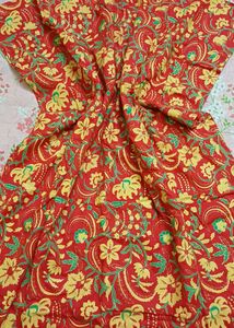 🍒 Beautiful Kaftan Red kurti