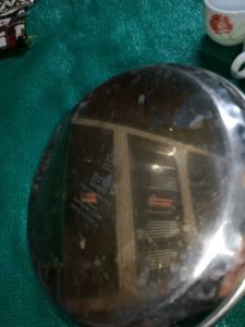 Vintage Stainless Steel Plate