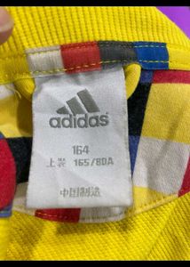 Adidas Yellow Track Jacket