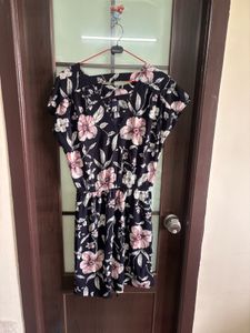 Floral Print Mini Dress