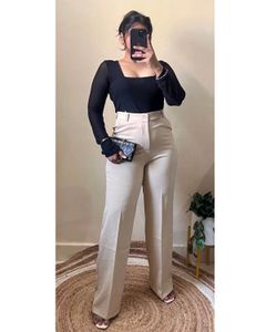High Waist Trousers