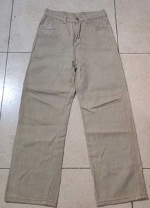 Lightweight Wide Leg Jeans