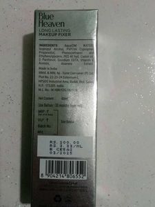 Long Lasting Makeup Fixer blue heaven