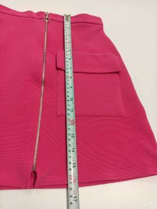 Hot Pink Cargo Mini Skirt Made in Romania