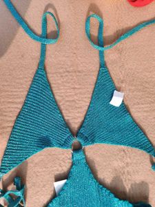Teal Blue Shimmery Dress