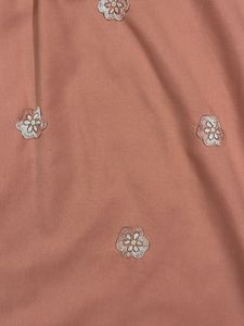 Peach Embroidered Kurta Set