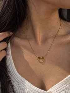 Gold Heart Necklace
