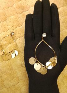 Bohemian Coin Dangle Earrings