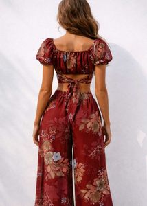 Floral Two-Piece Set