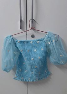 Cute Blue Top