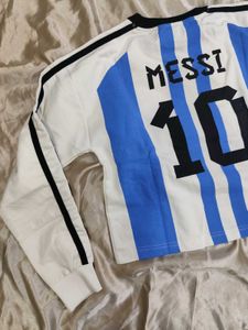 Argentina Football Top - Messi 10