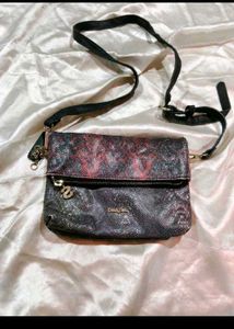 Stylish Snake Print Crossbody Bag