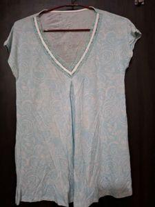 Blue woman nightsuit