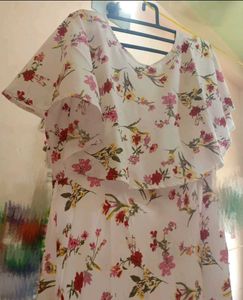 Floral Print Maxi Dress