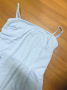 Westside Light Blue Wide Leg Jumpsuit