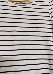 Vero Moda White Classic Striped T-Shirt